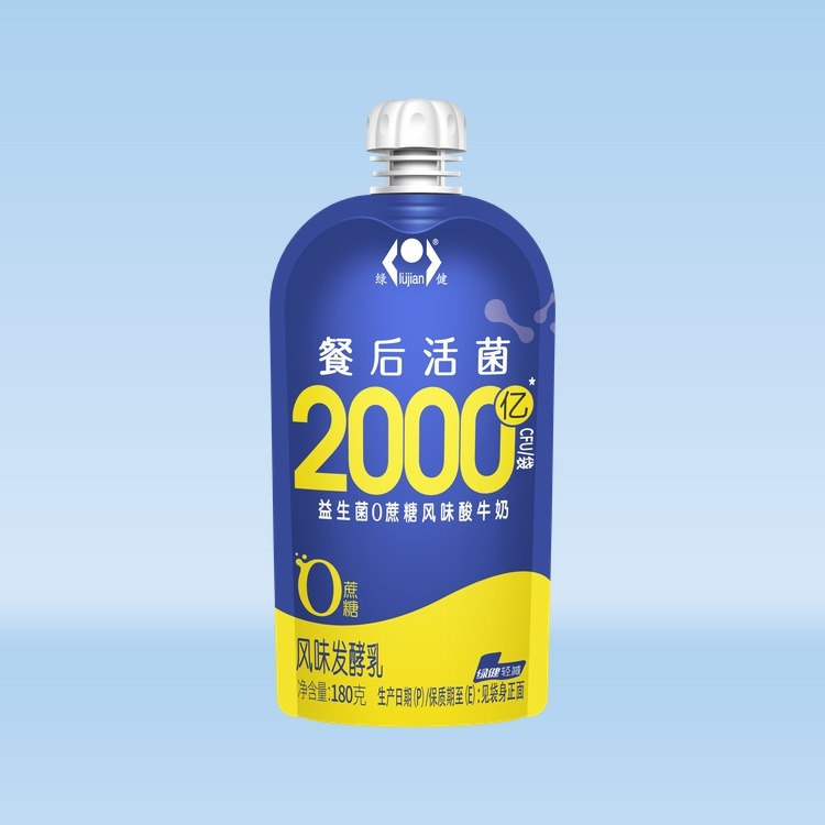 益生菌0蔗糖风味酸牛奶
